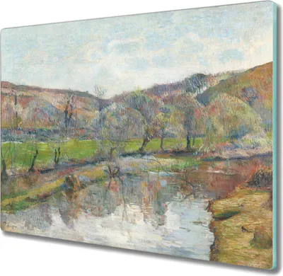 Produktbild von Coloray Küchenbrett Kochplattenabdeckung Hackbrett Schneidebrett Herdabdeckplatte 60x52 cm - stromauf