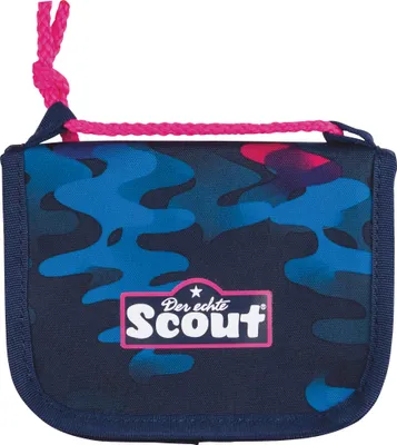 Image de Scout pochette tour de cou porte-monnaie Brustbeutel Magic Sea bleu marine