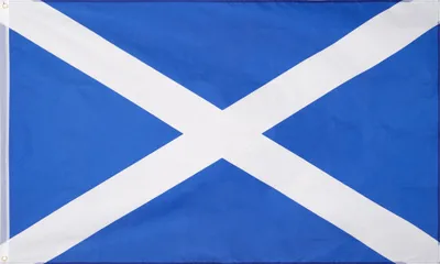 Produktbild von MUWO "Nations Together" | Schottland Flagge | 150×90 cm | Verstärktes Besatzband | Doppelt gesäumte Ränder | MW-73