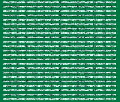 Image de Autocollants chiffres, 3 mm, vert mat