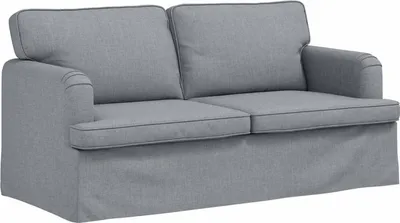 Obrázok produktu pre vidaXL Pohovka Svetlosivá 162 x 80 x 85 cm Látková
