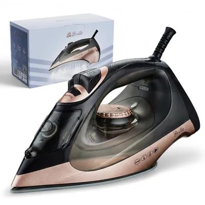 Produktbild von Dampfbügeleisen 3000 W mit Keramiksohle, 250 g/min Dampfstoß, Anti-Drip, Selbstreinigung, Vertikaldampf