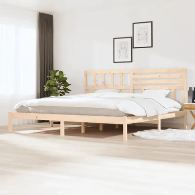 Produktbild von The Living Store Massivholzbett Kiefer 200x200 cm
