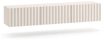Produktbild von Selsey Derriva - TV-Hängeboard mit geriffelten Fronten, hellbeige, 170 cm