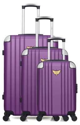 Image de LPB LUGGAGE - Set de 3 Valises AMELIE-A 70 cm 4 Roues