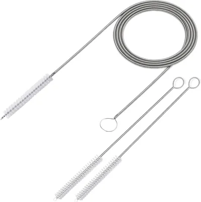 Produktbild von Lange Drahtbürste, Schiebedach-Abflussreinigungswerkzeug für Auto und Kühlschrank, 60 Zoll x 2/5 Zoll