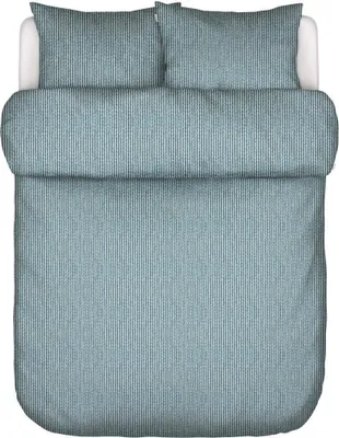 Produktbild von Marc O' Polo Satin-Bettwäsche-Garnitur Janne Farbe Stormy blue Größe 135x200+80x80