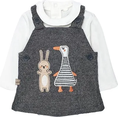Obrázek produktu pro Sada pleteného oblečení Boboli, šedá, 12 měsíců, pro chlapce, šedá, 12 měsíců