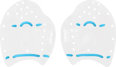Produktbild von ZAOSU Ersatz Gummi Kit - Vier Ersatzbänder für Schwimm-Paddles, Farbe:blau