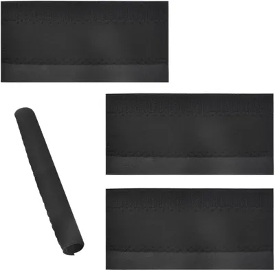 Productafbeelding van Liggende achtervork bescherming - Set van 4 - Neopreen - Zwart