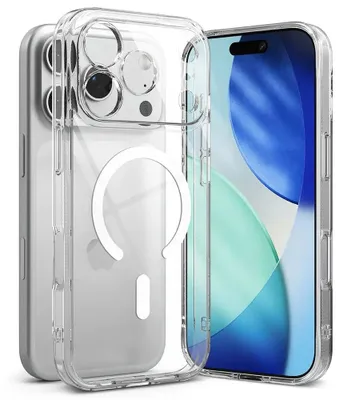 Image de Étui Ringke Fusion MagSafe pour iPhone 17 Pro Max - Transparent