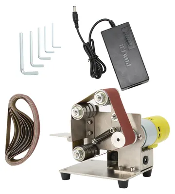 Image de Mini ponceuse électrique, outil de ponçage et de polissage manuel, machine de ponçage pour travaux de bricolage, machine de ponçage pour affûter