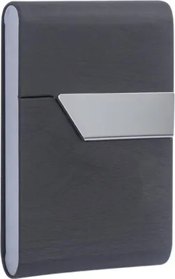 Immagine prodotto di INF Portasigarette inPoliuretanocon finitura effetto legno - Contiene 7 sigarette king size Nero