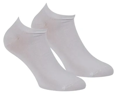 Produktbild von Boru Bamboo Bambus-Sneakersocken, 12 Paar, Weiß, Größe 36-40