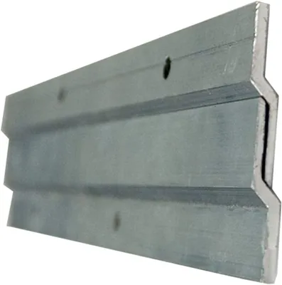 Imagen del producto de Soportes en forma de "Z" para espejos y cuadros, de aluminio, 30 cm, para fijación en la pared