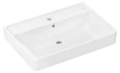 Obrázok produktu pre Umývadlo na dosku Hansgrohe Xanuia Q 700/480 mm s otvorom na batériu a prepadom biele, 60248450