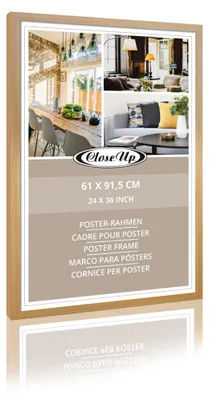 Zdjęcie produktu dla Ramka na plakat 61 x 91,5 cm dekor drewniany dekor jasny buk