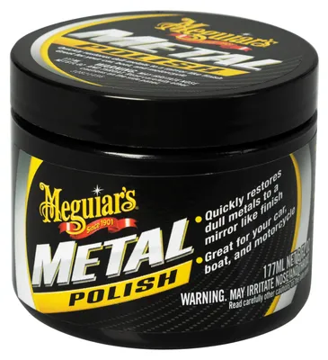 Produktbild von Meguiar's® Metal Polish 177 ml Chrom- & Metallpolitur Spiegelglanz
