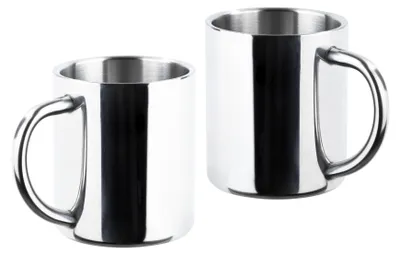 Produktbild von Edelstahl Thermo-Trinkbecher 2er Set doppelwandig, ca. 200 ml