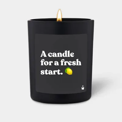 Produktbild von ChattyCandles Duftkerze Woody A candle for a fresh start.