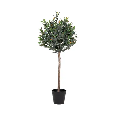 Zdjęcie produktu dla Oliventræ Sztuczna roślina H120 cm zielona.