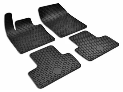 Image de Lot de tapis de sol en caoutchouc Gumarny Zubri pour VOLVO XC60 II (246) – Avant + Arrière
