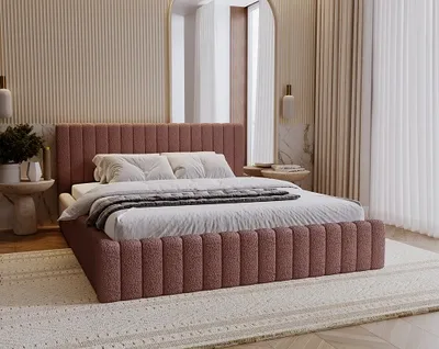 Produktbild von FURMEB24 | Polsterbett 180 x 200 cm | Doppelbett mit Bettkasten & Lattenrost | Holzrahmen & hoher Kopfsttze | Modernes Design
