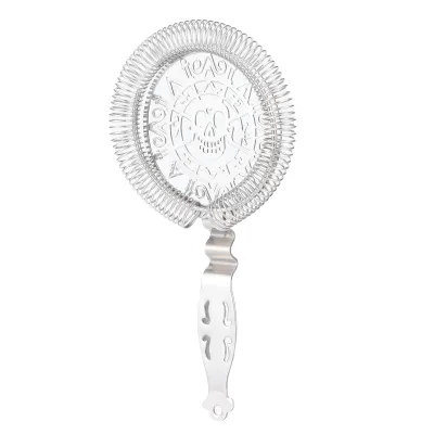 Image de Filtre de bar, filtre à glace, filtre à glace de bar, filtre en acier inoxydable, outil de barman, accessoires de bar