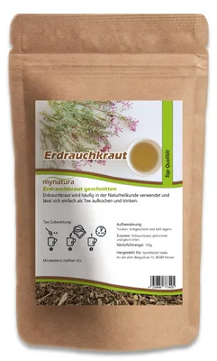 Produktbild von Mynatura Erdrauchkraut geschnitten – in verschiedenen Größen - 500g