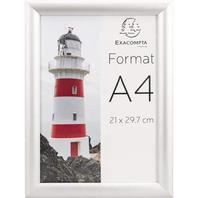 Immagine prodotto di Exacompta Wall Plakatrahmen 8494358D A4 Alluminio/Acrilico