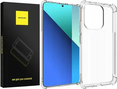Immagine prodotto di Custodia in silicone SPACECASE Anti-shock per Redmi Note 13 4G Trasparente