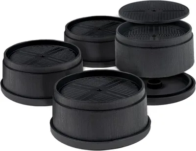 Produktbild von 4 Stück Möbelheber für Betten, Tische, Stühle und Sofas - Platzsparende Erhöhung (4cm, 8cm)