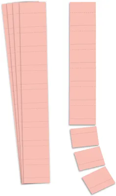 Produktbild von Planrecord 140503 Einsteckkarte - 50 x 32 mm, 90 Stück, rosa