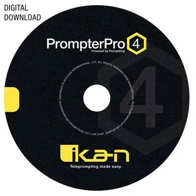 Obrázok produktu pre Ikan PrompterPro 4 Software for PC & Mac