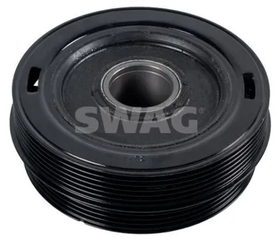 Produktbild von SWAG 33 10 1928 Riemenscheibe Kurbelwelle für SMART FORTWO Coupe (451) 145mm 8-Rippen