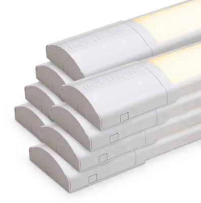 Image de HOFTRONIC - Réglette LED 120 cm 40W 3000K 140 lm/W IP20 Blanc chaud