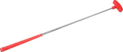 Immagine prodotto di Mini putter da golf da 27 pollici con testa in gomma, putter per bambini, asta in acciaio (rosso)