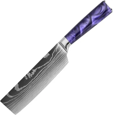 Produktbild von Küchenmesser BL-39314 - Nakiri in Lila KP39314
