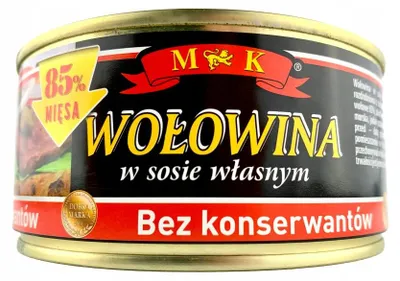 Zdjęcie produktu dla Konserwa wołowina 300G MK