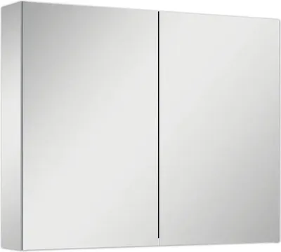 Produktbild von Jungborn Spiegelschrank 806 x 140 x 638 mm 2-türig mit beidseitigen Spiegeltüren und Seitenverspiegelung