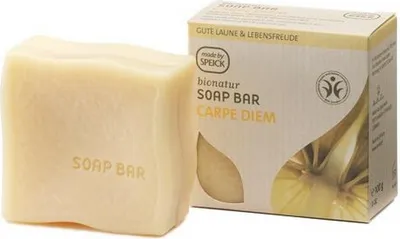 Produktbild von Speick 622034, Haut, Barseife, Reinigend, Feuchtigkeitsspendend, Durchscheinend, Grapefruit, 100 g