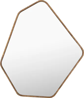Produktbild von Dutchbone Bryn Spiegel / Wandspiegel Asymmetrische Form Holz