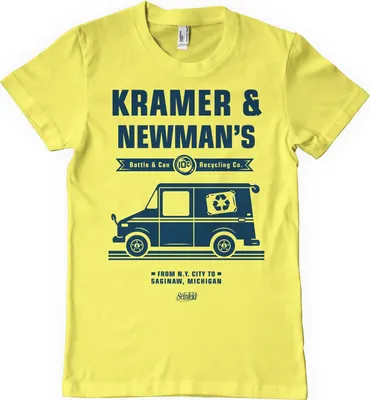 Produktbild von Kramer & Newman's Recycling Co T-Shirt - Small - Yellow
