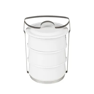Obrázek produktu pro Riess Classic White Food Carrier 3 kusy Ø14cm Výška 27,8cm Smaltovaný povrch