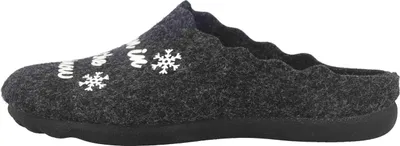 Produktbild von MayBe Clogs & Hausschuhe in Übergrößen Schwarz MB65512 große Damenschuhe