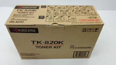 Produktbild von KYOCERA TK-820K, 15000 Seiten, Schwarz