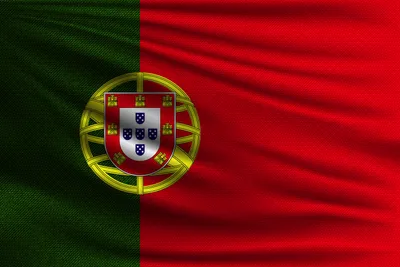 Produktbild von Flagge Portugal mit Ösen - reißfest - 90 x 150 cm