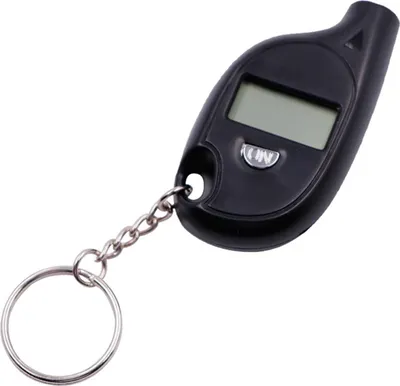 Produktbild von Schlüsselanhänger-Reifen-Reifen-Luftdruckmessgerät, digitale Anzeige, messendes Auto-Mini-Messgerät, tragbarer Tester