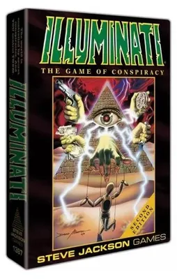 Imagen del producto de Illuminati (Second Edition) – Juego de mesa – Steve Jackson Games – 2-8 jugadores – 12+