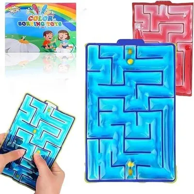 Zdjęcie produktu dla Zabawka sensoryczna labirynt antystresowa dla dzieci 2 szt.